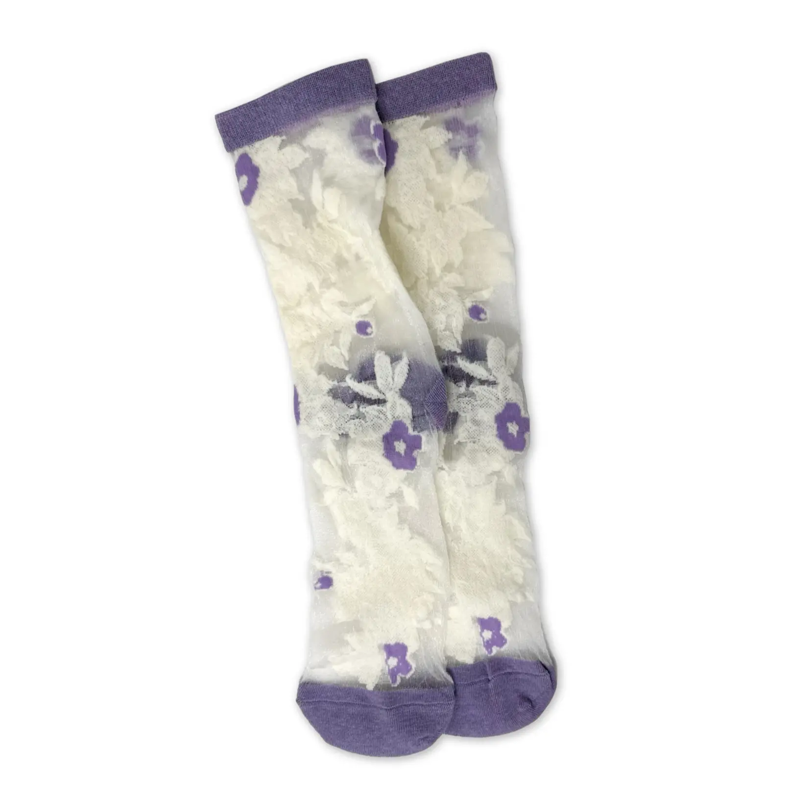 Winslet Sheer Socks - Med Purple