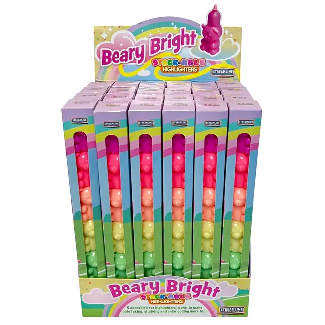 Beary Bright Stackable Highlighters