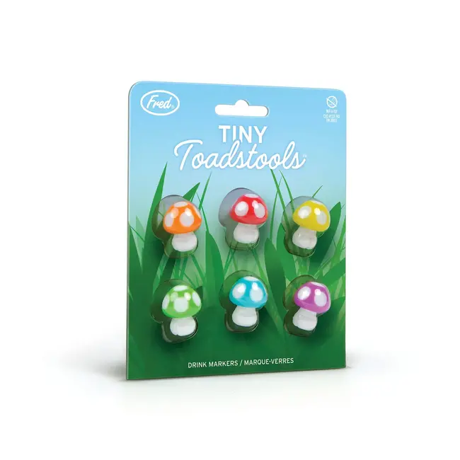 Fred Drink Marker Set (6) - Tiny Toadstools