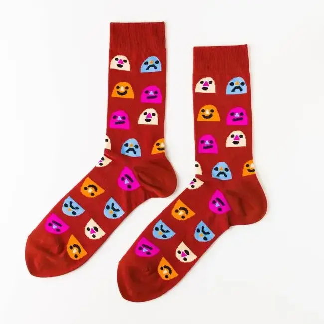 Yellow Owl Men's Socks - Mixed Emotions