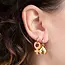 Yellow Owl Hoop Earrings - Women's Lib