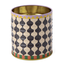 A Dopo Storage Tin -  White Wavy