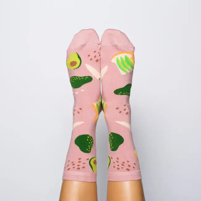 Yellow Owl Women's Socks - Avocado Toast
