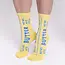Yellow Owl Women's Socks - Butter