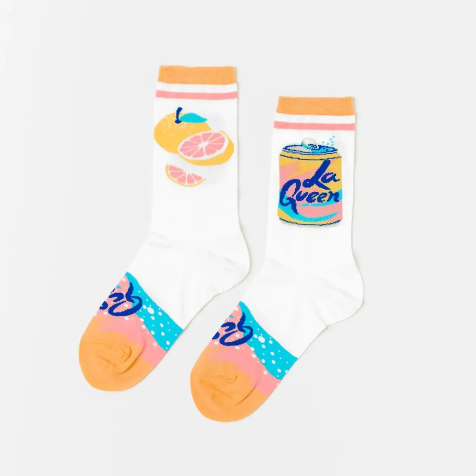 Yellow Owl Women's Socks - La Queen