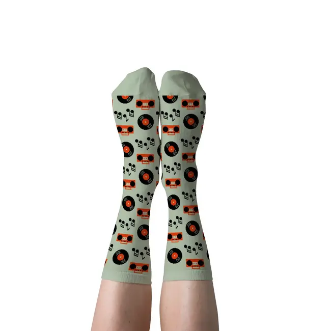Yellow Owl Women's Socks - Music