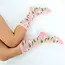 Yellow Owl Women's Socks - Weed