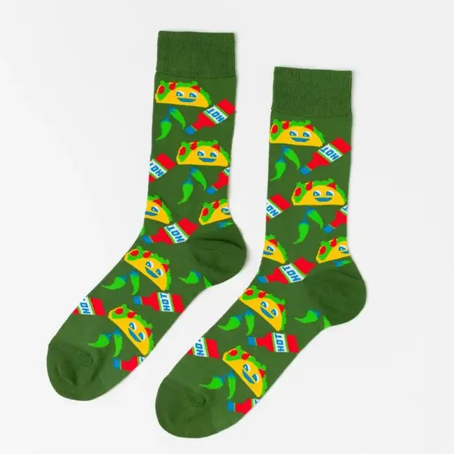 Yellow Owl Men's Socks - Taco
