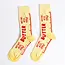 Yellow Owl Men's Socks - Butter