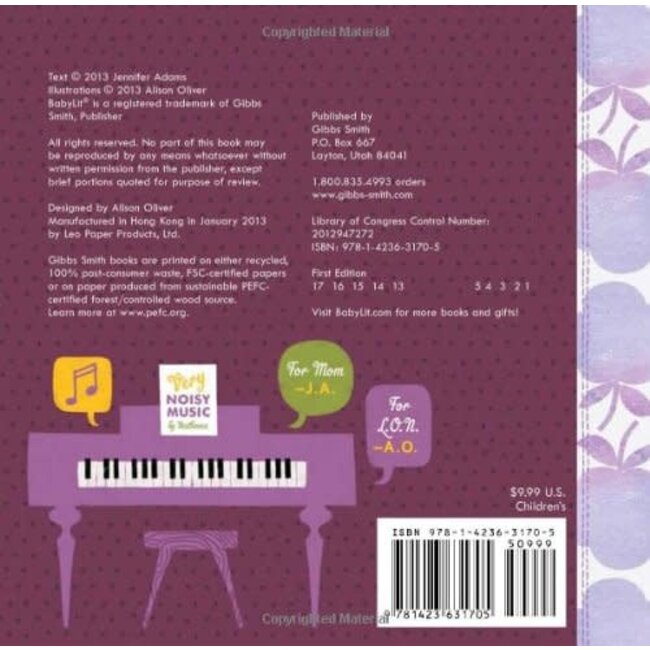 BabyLit Board Book - Sense + Sensibility