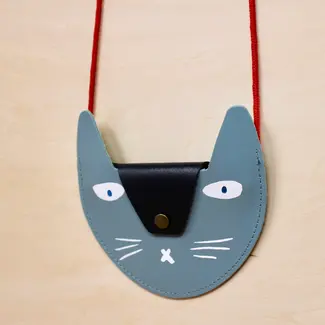 Cat Pocket Purse - Heritage Blue/Navy