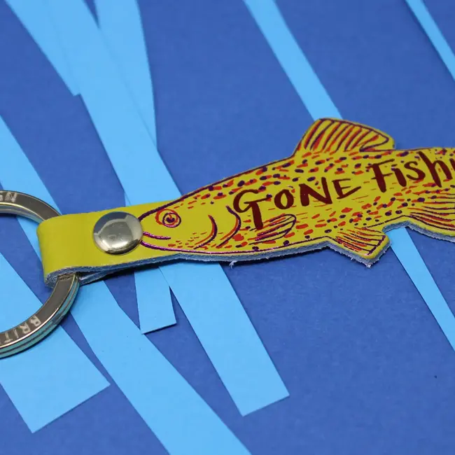 Key Fob - Gone Fishing