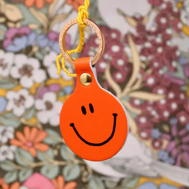 Key Fob - Lush Smilie Face