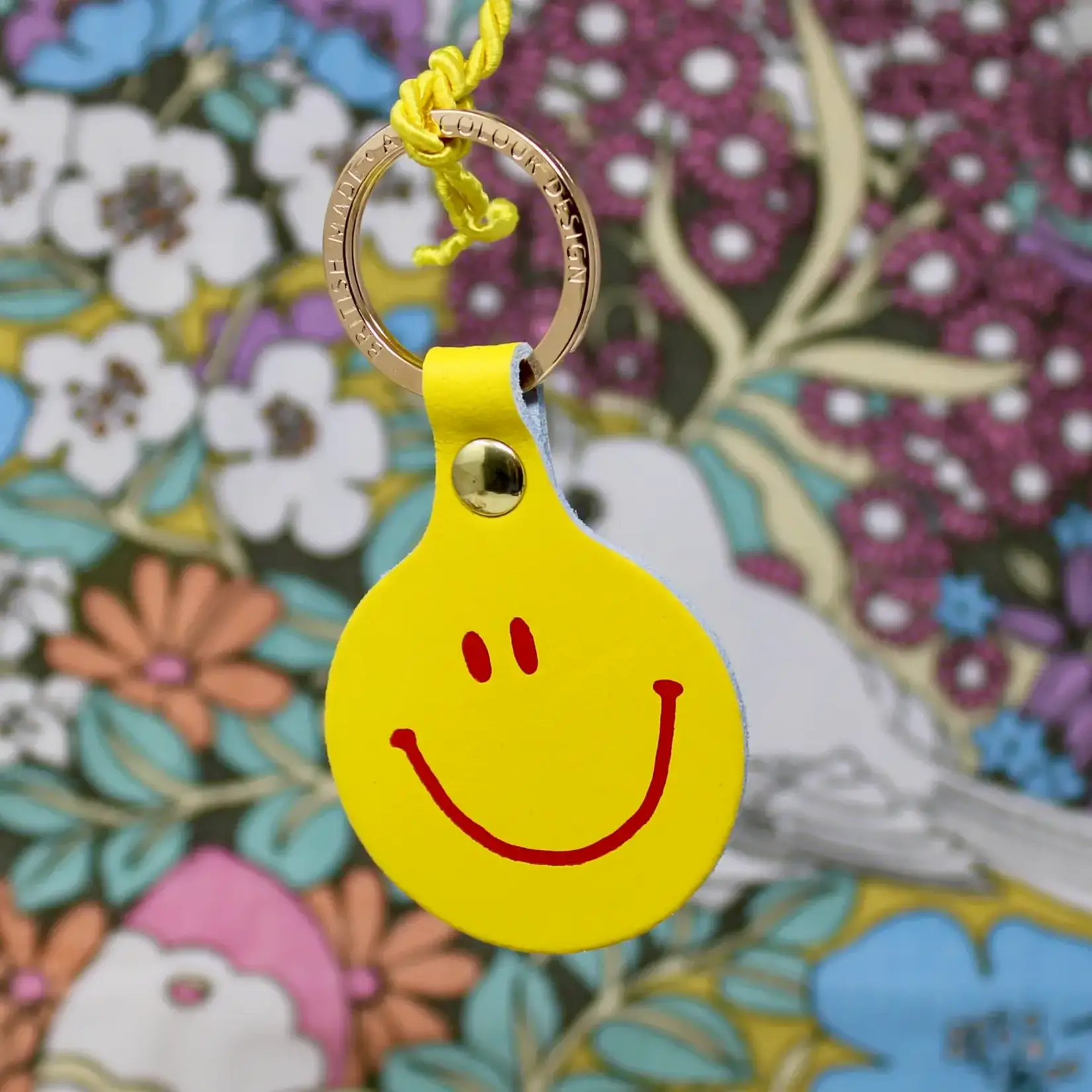 Key Fob - Lush Smilie Face
