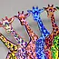 Leather Bookmark - Giraffe