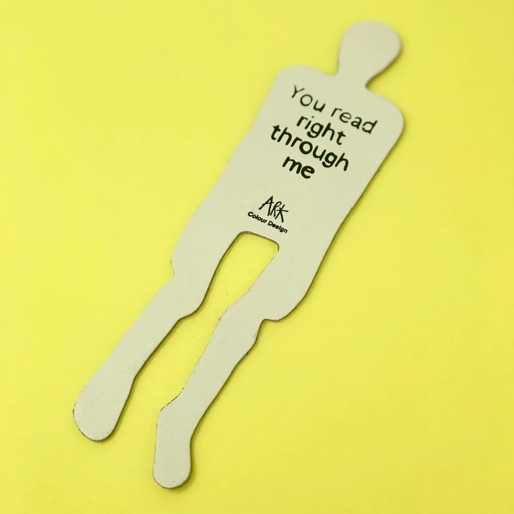 Leather Bookmark - Skeleton