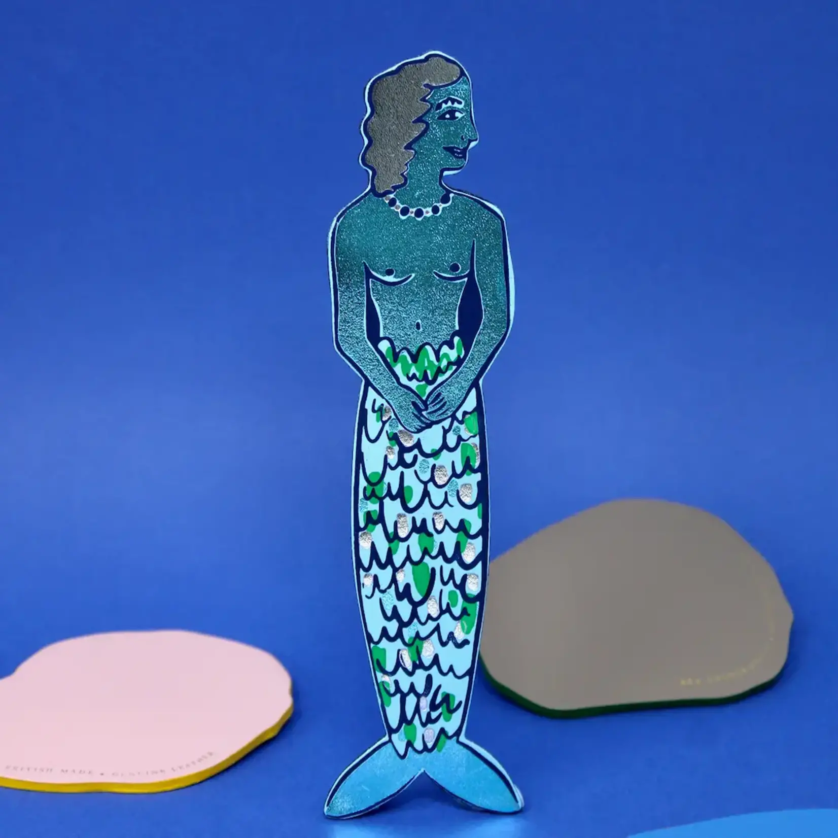 Leather Bookmark - Mer-Woman