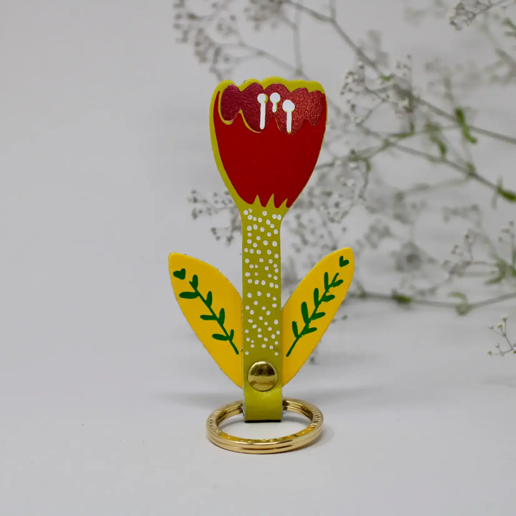 Key Fob - Tulip