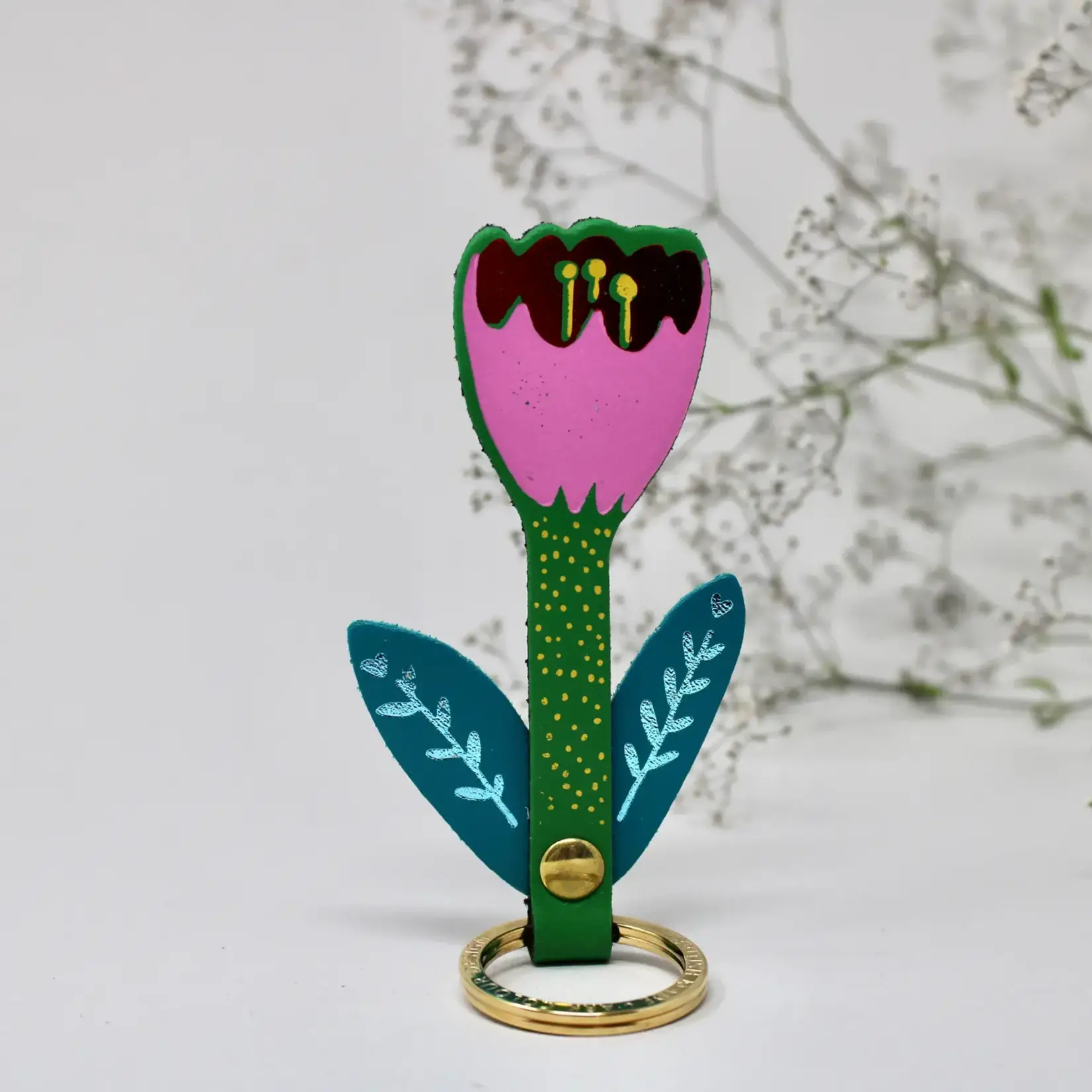 Key Fob - Tulip