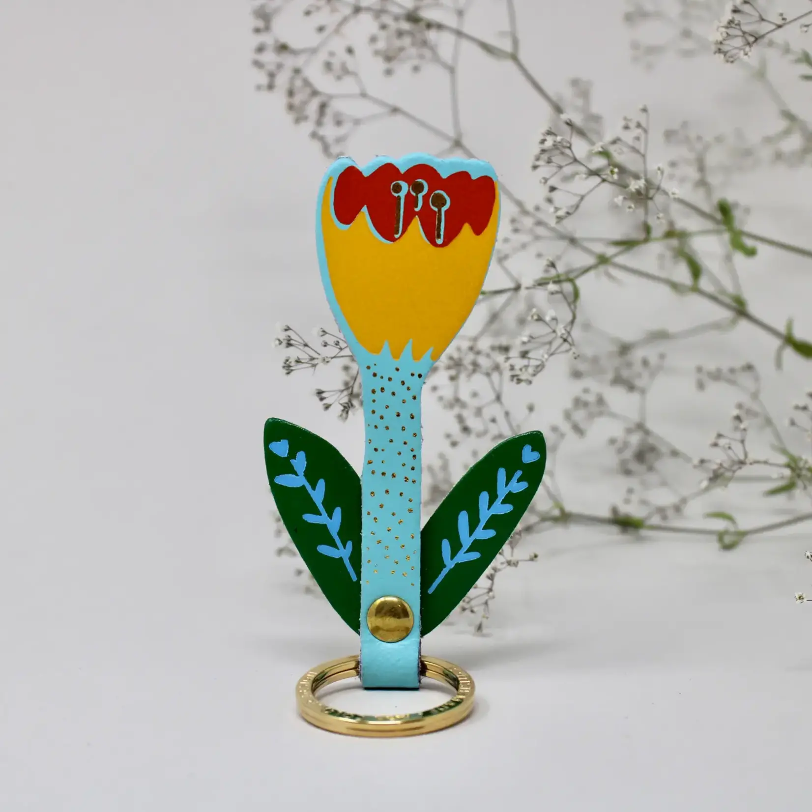Key Fob - Tulip
