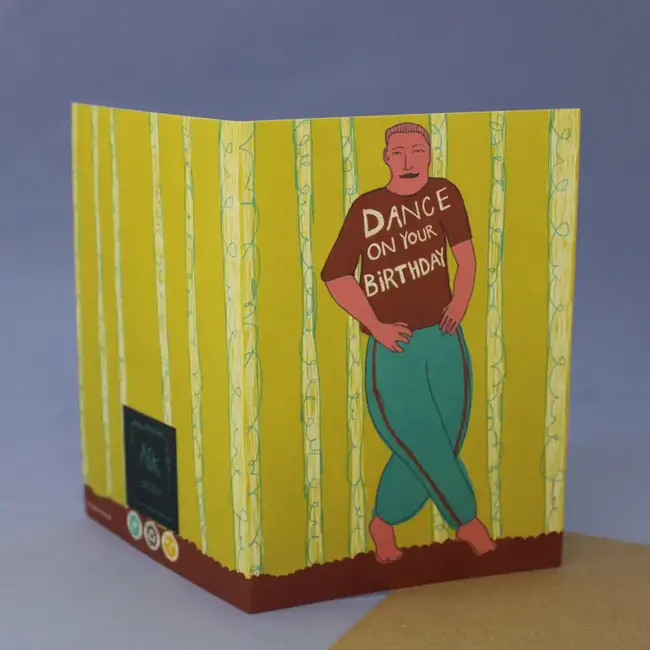 Dance on Your Birthday Card