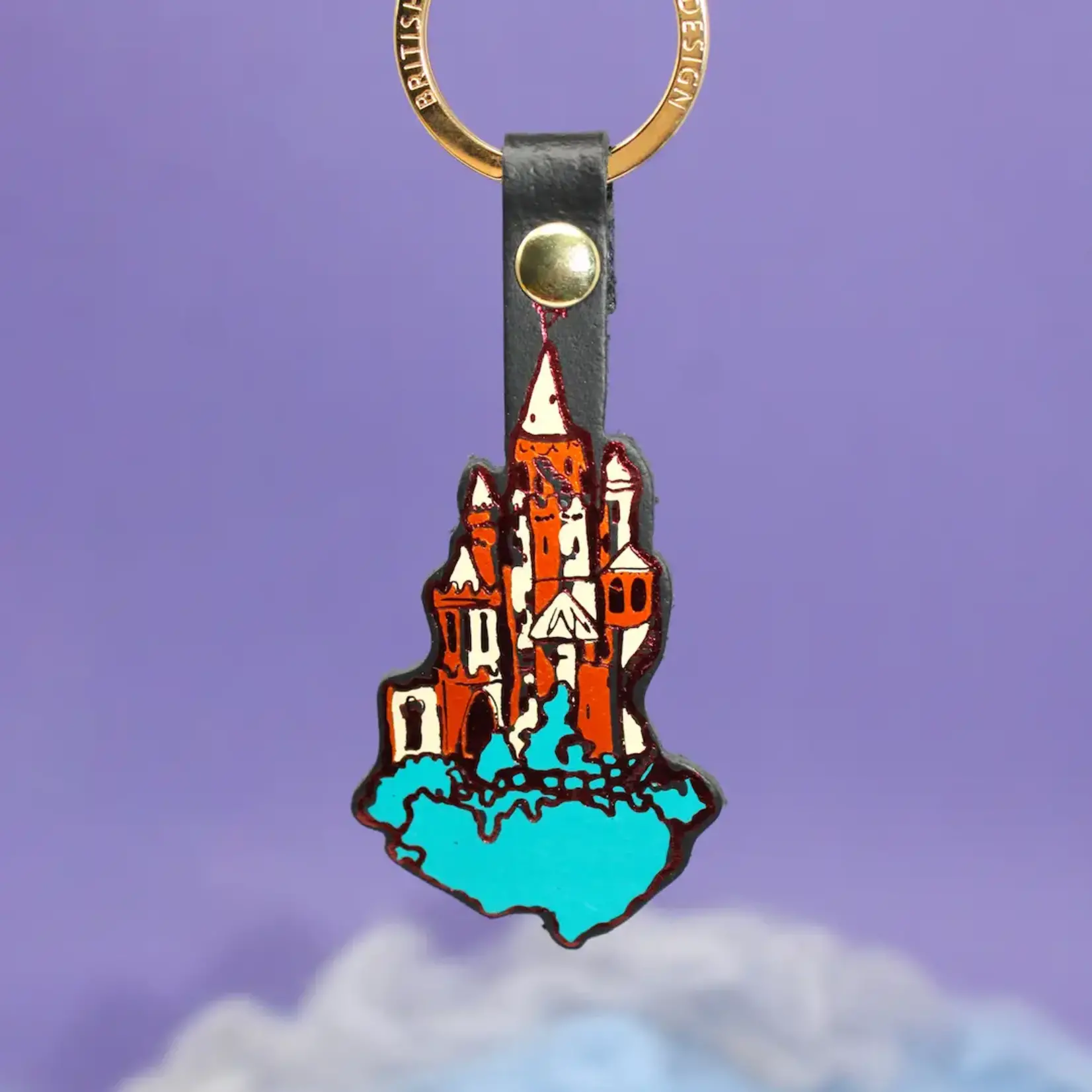 Key Fob - Castle (Black)