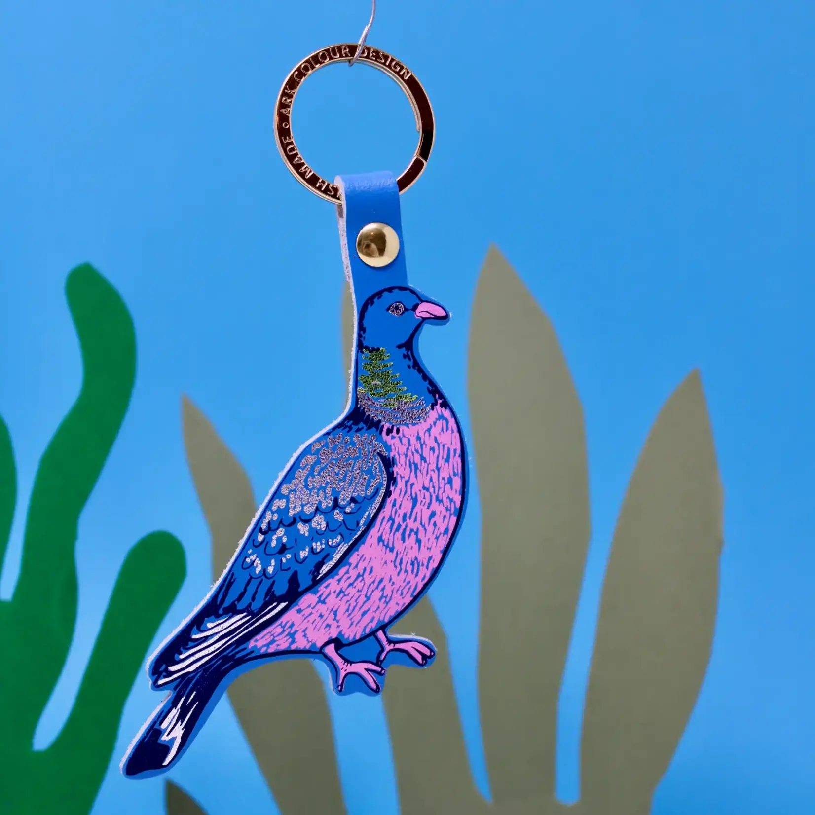 Key Fob - Feral Pigeon