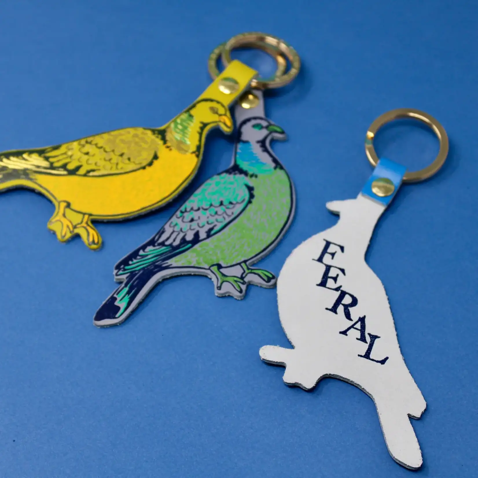Key Fob - Feral Pigeon
