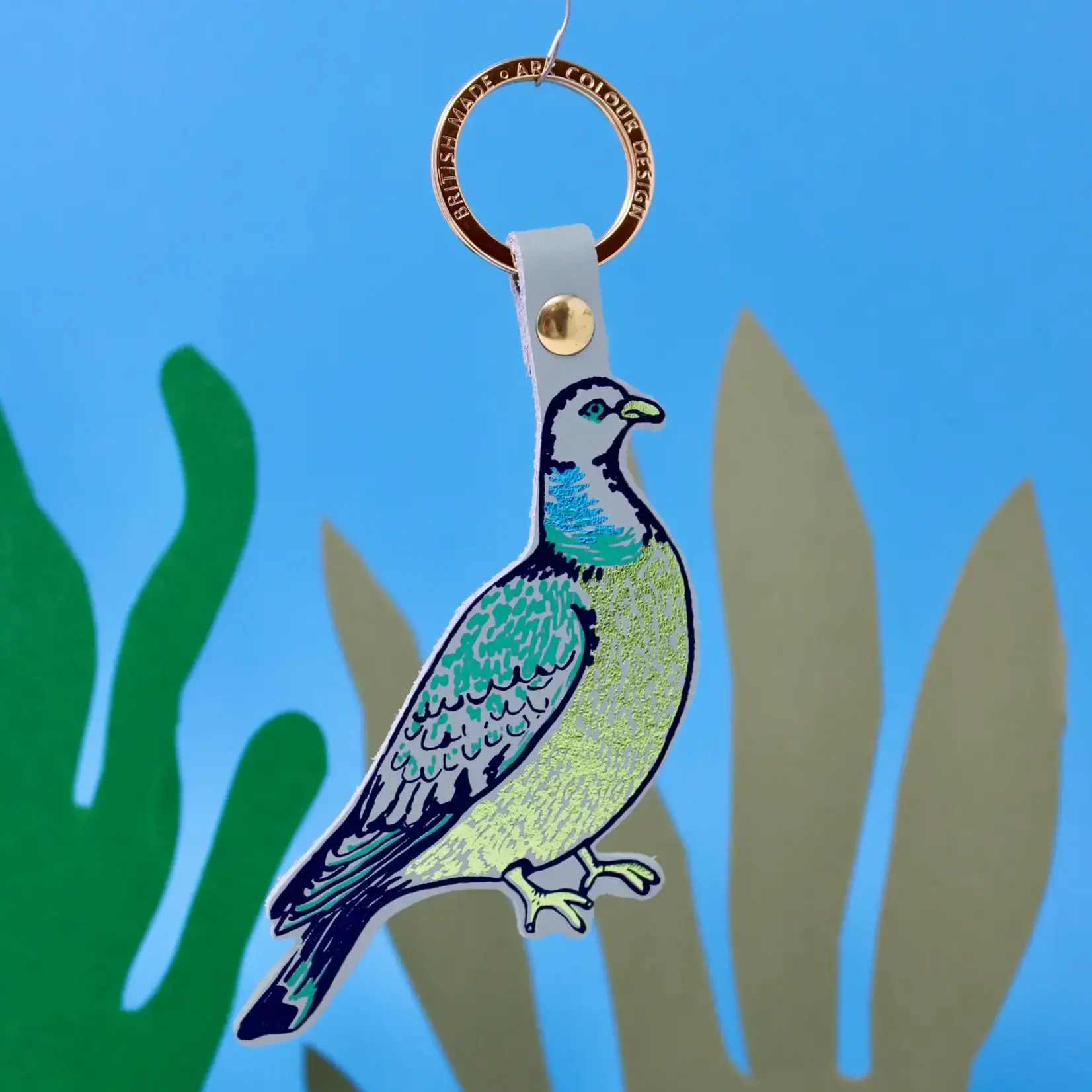 Key Fob - Feral Pigeon