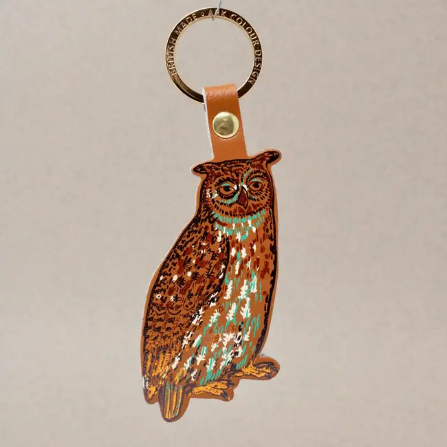 Key Fob - Nocturnal Owl