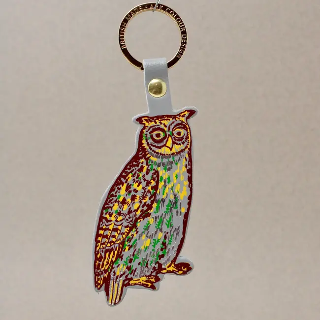 Key Fob - Nocturnal Owl