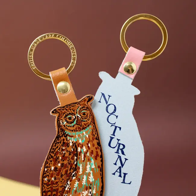Key Fob - Nocturnal Owl