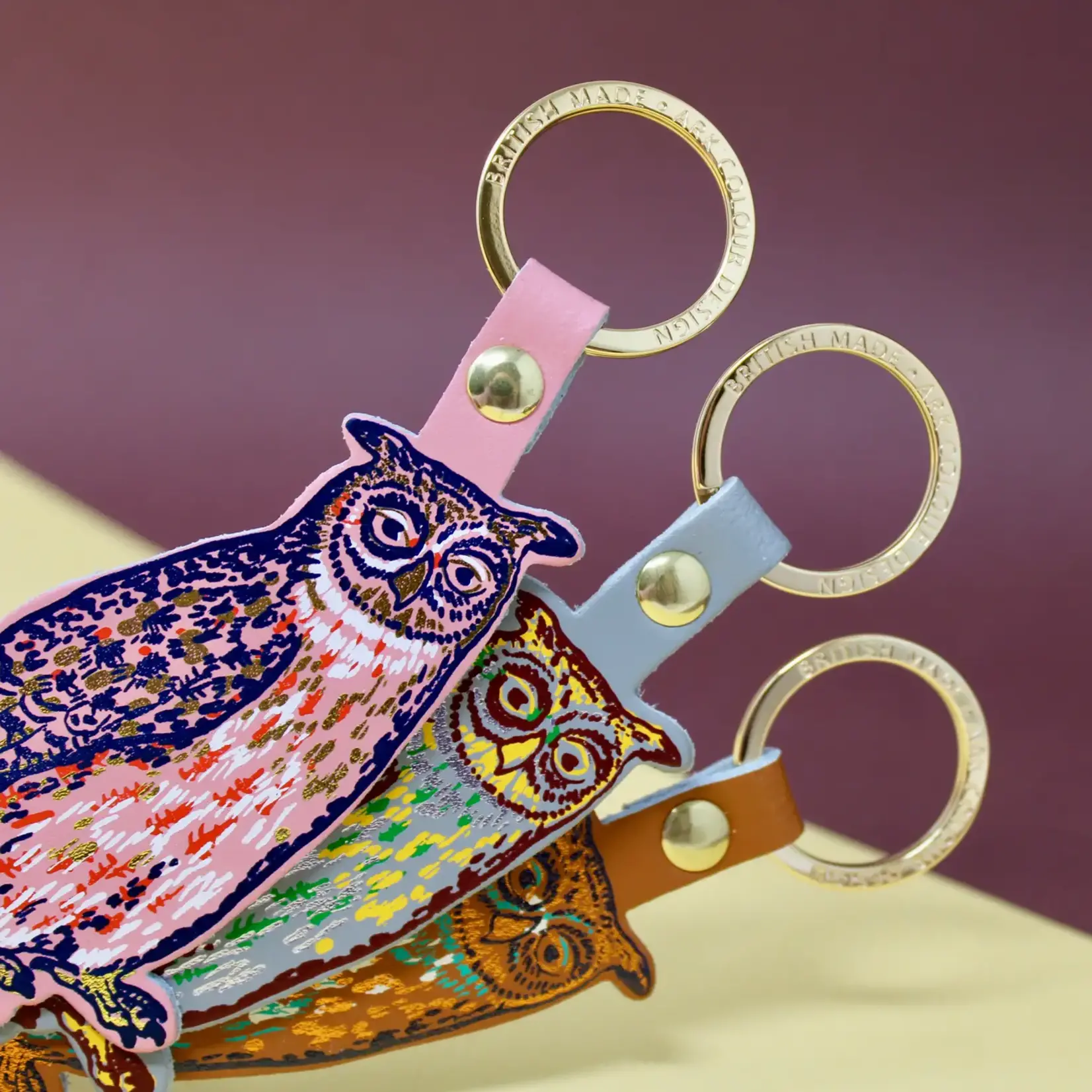 Key Fob - Nocturnal Owl