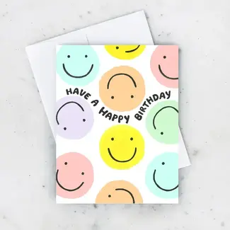 Smiley Birthday Card