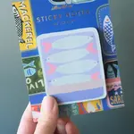 Tinned Fish Die-Cut Sticky Notepad