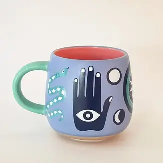 Hamsa Ceramic Mug