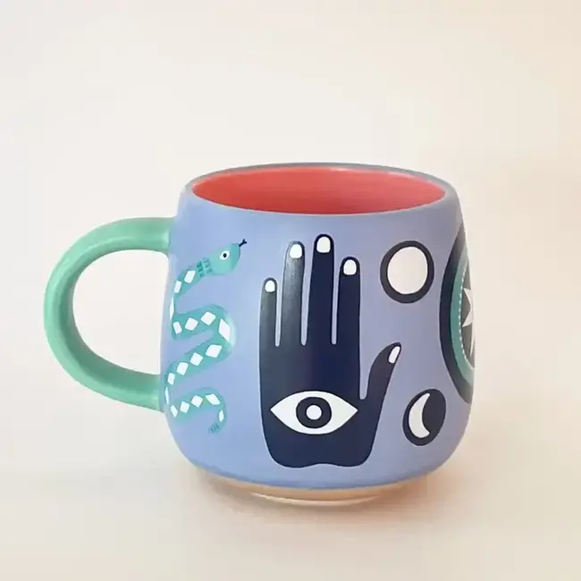 Hamsa Ceramic Mug