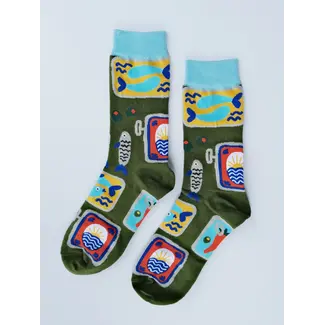 Idlewild Socks Women - Tinned Fish