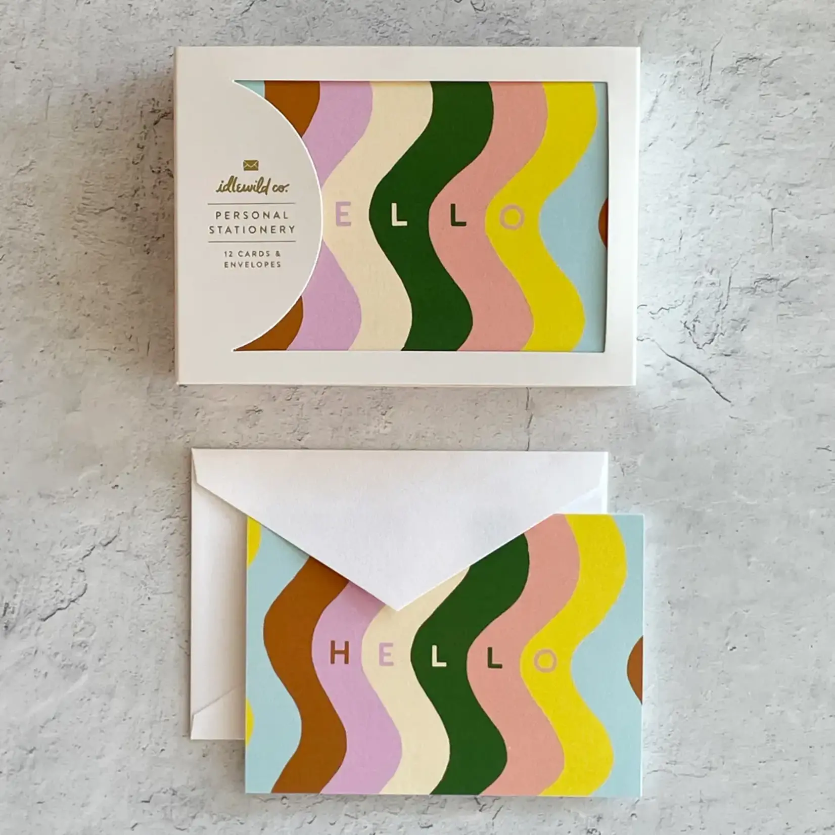 Mellow Hello Boxed Notecards (12)