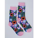 Idlewild Socks Women - Wavy Daisy