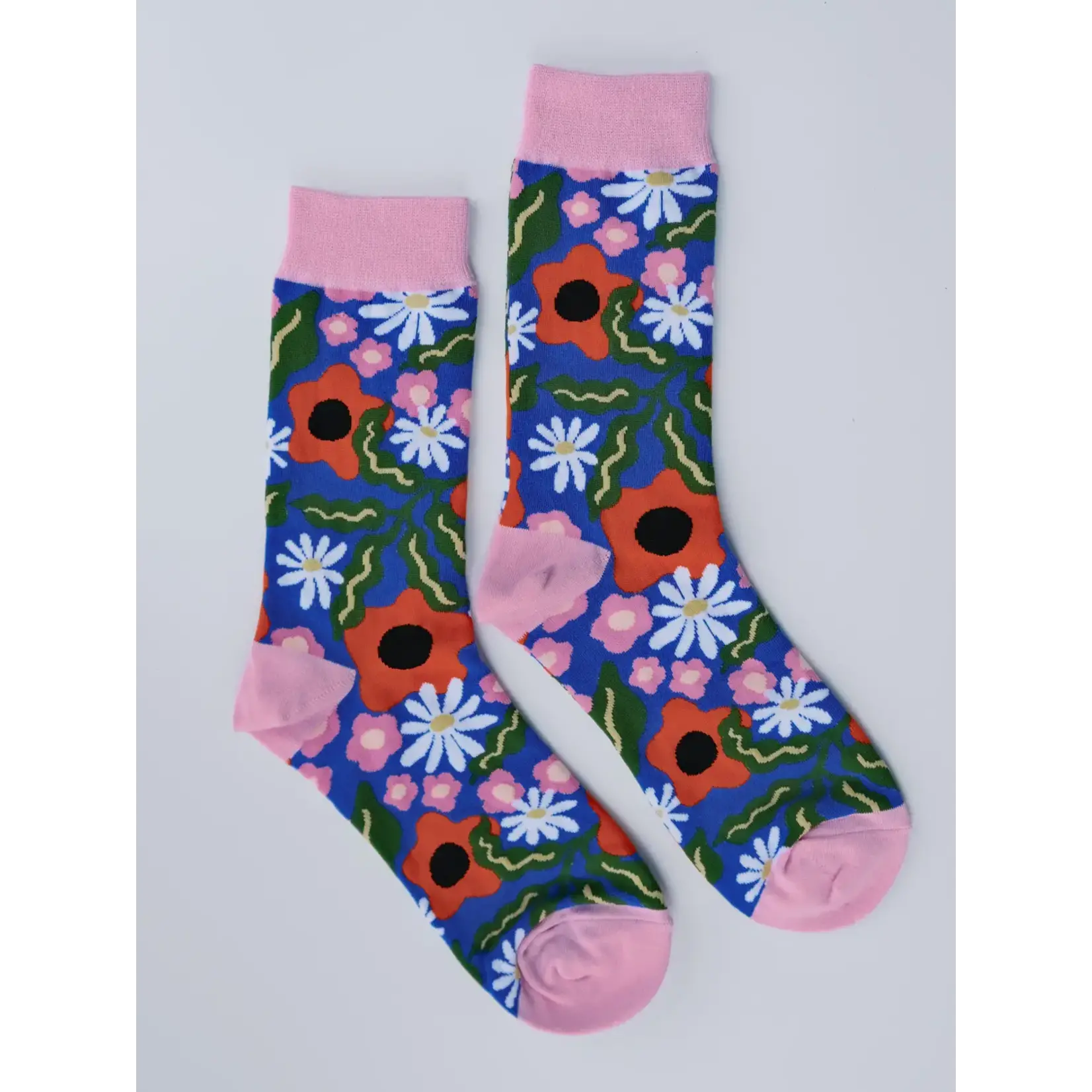 Idlewild Socks Women - Wavy Daisy