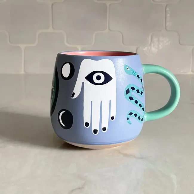 Hamsa Ceramic Mug