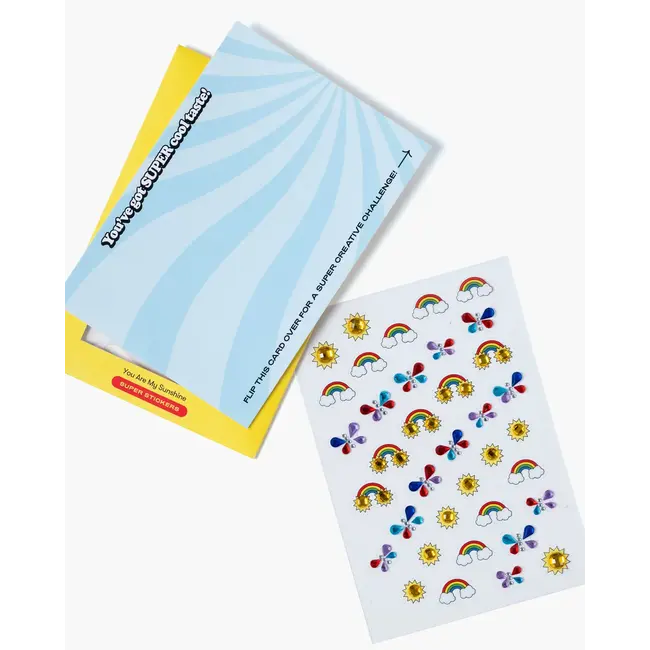 Single Sheet Sticker - Sunshine