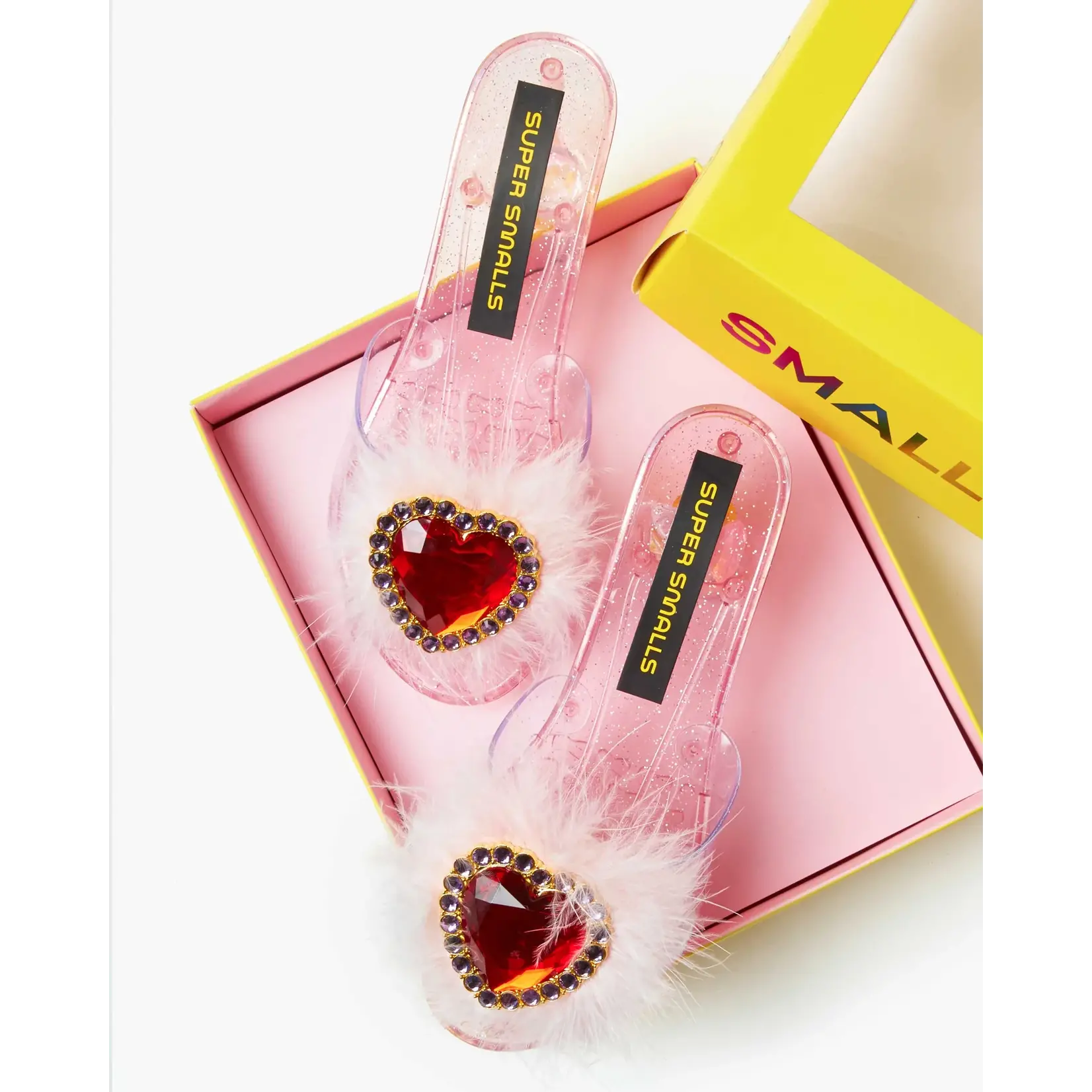 Red Heart Gem & Feather Play Shoes