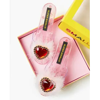 Red Heart Gem & Feather Play Shoes