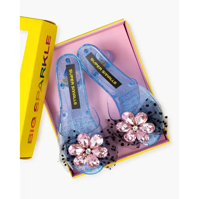 Pink Flower Gem Play Shoes