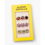 Multi-Colored Gem Hair Barrettes