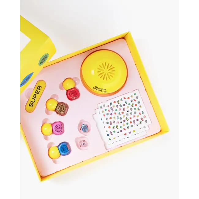 Kid Nail Kit with Dryer & Polish