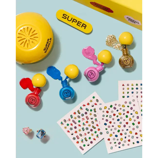 Kid Nail Kit with Dryer & Polish