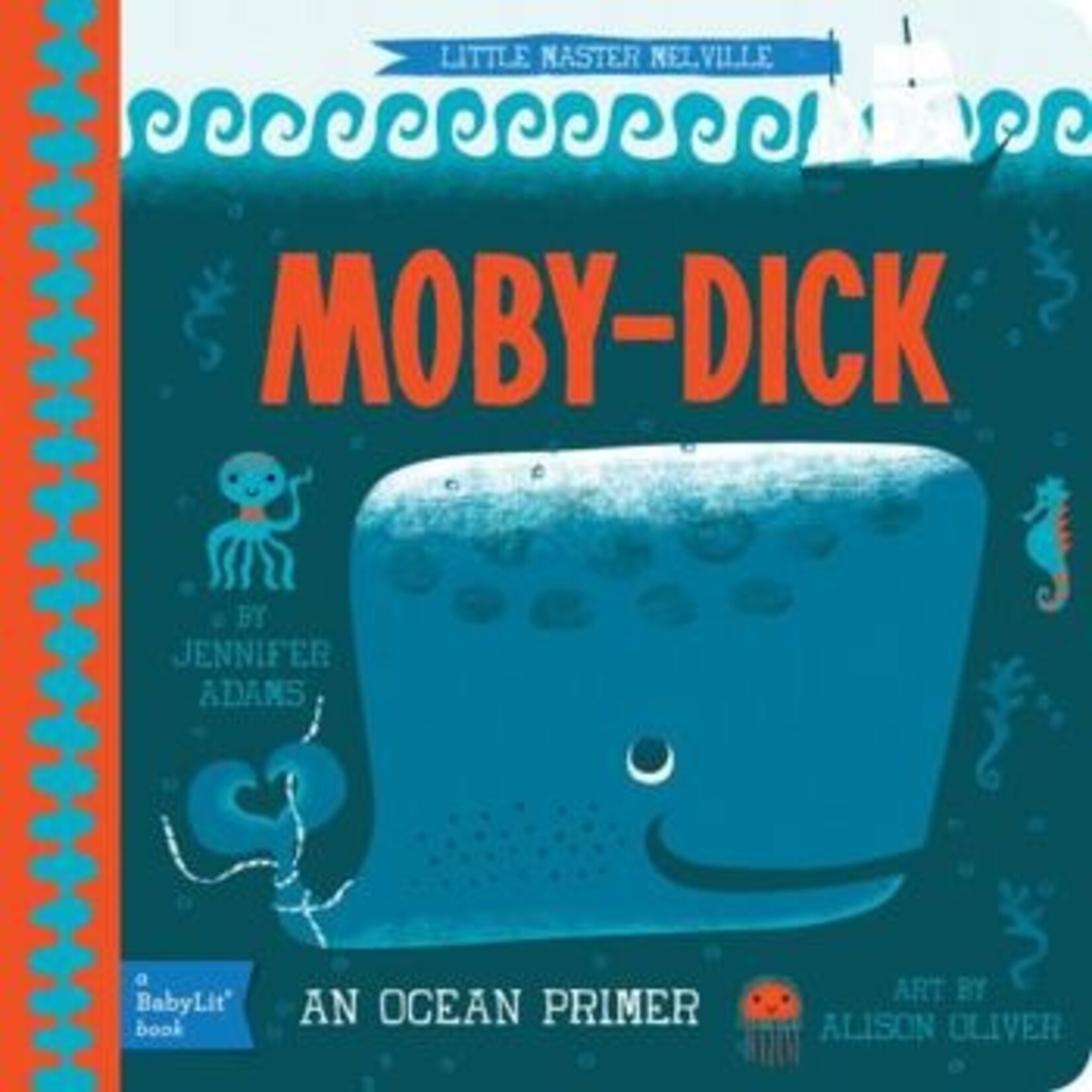 BabyLit Board Book - Moby Dick